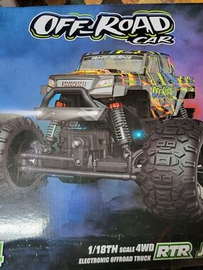 *NEW*1:18 4WD RTR Electric RC Off-Road Truck 4WD 38MPH Waterproof Brushed JC1801